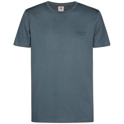 Тениска Petrol industries M-3060-TSR606 short sleeve T-shirt - Blue (Storm Blue) тениска,мъжки,тениски,дамски,тениски,petrol,industries,m,3060,tsr606,short,sleeve,t,shirt,blue,(storm,blue)