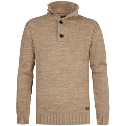 блуза,мъжки,пуловери,дамски,пуловери,petrol,industries,m,ros,kwc206,sweater,beige,(oak)