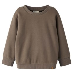 Блуза Lil atelier London Loose Fit sweatshirt - Brown (Shitake) блуза,детски,блузи,lil,atelier,london,loose,fit,sweatshirt,brown,(shitake)