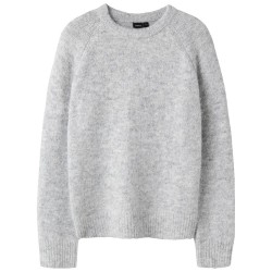Блуза Lmtd Bullo sweater - Grey (Light Grey Melange) блуза,мъжки,пуловери,дамски,пуловери,lmtd,bullo,sweater,grey,(light,grey,melange)
