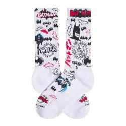 Чорапи Jimmy lion Athletic Batman Pattern long socks - White (White) чорапи,мъжки,чорапи,дамски,чорапи,jimmy,lion,athletic,batman,pattern,long,socks,white,(white)