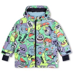 Анорак Billieblush U22453 parka - Green (Multicolor) анорак,мъжки,якета,billieblush,u22453,parka,green,(multicolor)