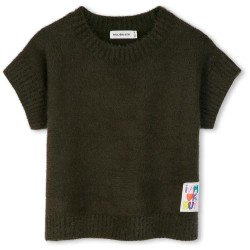 Блуза Billieblush U22461 Sleeveless Sweater - Green (Olive Night) блуза,мъжки,пуловери,дамски,пуловери,billieblush,u22461,sleeveless,sweater,green,(olive,night)