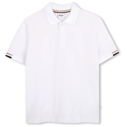 дамски,блузи,с,яка,мъжки,блузи,с,яка,boss,j53378,short,sleeve,polo,white,(white)