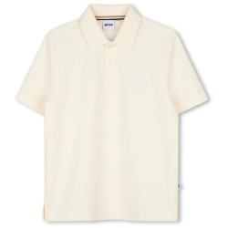 дамски,блузи,с,яка,мъжки,блузи,с,яка,boss,j53380,short,sleeve,polo,beige,(marfil)