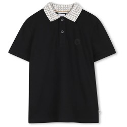 BOSS J53387 short sleeve polo - Black (Black) дамски,блузи,с,яка,мъжки,блузи,с,яка,boss,j53387,short,sleeve,polo,black,(black)