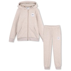 Анцуг BOSS J53442 tracksuit - Beige (Raw Marbled) анцуг,детски,анцузи,boss,j53442,tracksuit,beige,(raw,marbled)