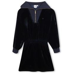 рокля,дамски,поли,и,рокли,boss,j53445,long,sleeve,dress,blue,(marine)