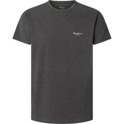 Тениска Pepe jeans Original Basic 3N short sleeve T-shirt refurbished - Grey (Dark Grey Marl) тениска,мъжки,тениски,дамски,тениски,pepe,jeans,original,basic,3n,short,sleeve,t,shirt,refurbished,grey,(dark,grey,marl)