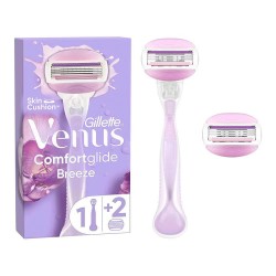 бръснене,gillette,venus,breeze,1+2,razor,pink,(purple)