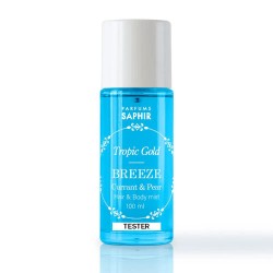 хигиена,тяло,saphir,breeze,currant&pear,tester,mist,100ml,blue,(multicolor)
