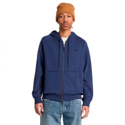 Блуза Timberland Exeter River full zip sweatshirt - Blue (Naval Academy) блуза,мъжки,пуловери,timberland,exeter,river,full,zip,sweatshirt,blue,(naval,academy)