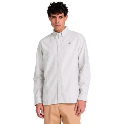 Риза с дълъг ръкав Timberland Lake Warner Striped Oxford long sleeve shirt - White (Deep Lichen Green Yd) риза,с,дълъг,ръкав,дамски,ризи,мъжки,ризи,timberland,lake,warner,striped,oxford,long,sleeve,shirt,white,(deep,lichen,green,yd)