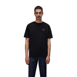 Тениска Napapijri Badge short sleeve T-shirt - Black (Black Beauty) тениска,мъжки,тениски,дамски,тениски,napapijri,badge,short,sleeve,t,shirt,black,(black,beauty)