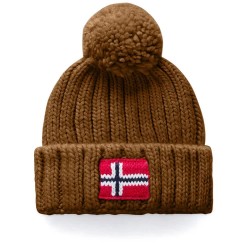 шапка,всички,шапки,napapijri,semiury,6,beanie,brown,(rubber)