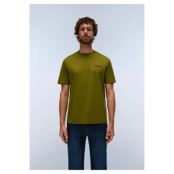 Тениска Napapijri Small Box short sleeve T-shirt - Green (Avocado) тениска,мъжки,тениски,дамски,тениски,napapijri,small,box,short,sleeve,t,shirt,green,(avocado)