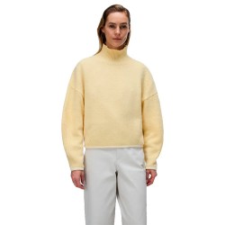 Блуза Napapijri Yama high neck sweater - Yellow (Italian Strawn) блуза,мъжки,пуловери,дамски,пуловери,napapijri,yama,high,neck,sweater,yellow,(italian,strawn)