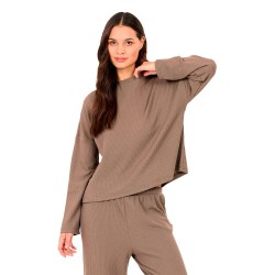 Блуза Athlecia Cardall sweatshirt - Brown (Greige) блуза,дамски,блузи,athlecia,cardall,sweatshirt,brown,(greige)