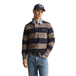 тениска,мъжки,тениски,дамски,тениски,gant,2004083,short,sleeve,t,shirt,brown,(faded,taupe)