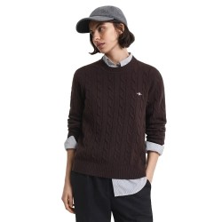 блуза,мъжки,пуловери,дамски,пуловери,gant,4805315,sweater,brown,(deep,brown)