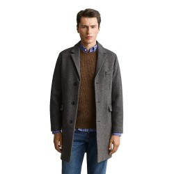 Палто Gant 7006698 coat - Grey (Black Grey) палто,мъжки,якета,gant,7006698,coat,grey,(black,grey)