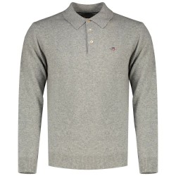 Gant 8060109 Polo - Grey (Grey Melange) дамски,блузи,с,яка,мъжки,блузи,с,яка,gant,8060109,polo,grey,(grey,melange)