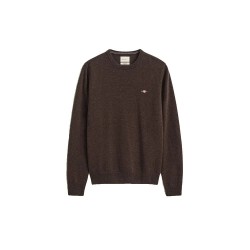 блуза,мъжки,пуловери,дамски,пуловери,gant,87311,sweater,grey,(dark,brown,melange)