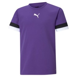 Тениска Puma TeamRise short sleeve T-shirt - Purple (Prism Violet / Black / White) тениска,мъжки,тениски,дамски,тениски,puma,teamrise,short,sleeve,t,shirt,purple,(prism,violet,black,white)