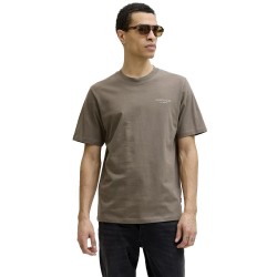 Тениска Jack & jones Blajames Graphic Premium short sleeve T-shirt - Grey (Morel) тениска,мъжки,тениски,дамски,тениски,jack,&,jones,blajames,graphic,premium,short,sleeve,t,shirt,grey,(morel)