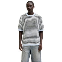 Блуза Jack & jones Carlo short sleeve sweater - Grey (Cashmere Blue / Sea Salt/Odyssey Grey/Dusky Green/Black) блуза,мъжки,пуловери,дамски,пуловери,jack,&,jones,carlo,short,sleeve,sweater,grey,(cashmere,blue,sea,salt,odyssey,grey,dusky,green,black)
