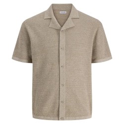 Риза с къс ръкав Jack & jones George short sleeve shirt - Beige (Coriander / Cloud Dancer) риза,с,къс,ръкав,дамски,ризи,мъжки,ризи,jack,&,jones,george,short,sleeve,shirt,beige,(coriander,cloud,dancer)