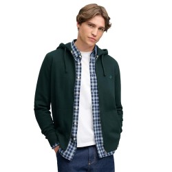 Блуза Superdry Essential SD Co Logo full zip sweatshirt - Green (Heritage Dark Pine Green) блуза,мъжки,пуловери,superdry,essential,sd,co,logo,full,zip,sweatshirt,green,(heritage,dark,pine,green)