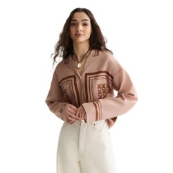 Риза с дълъг ръкав Scotch & soda U9B01525T long sleeve shirt - Brown (Rose Dust) риза,с,дълъг,ръкав,дамски,ризи,мъжки,ризи,scotch,&,soda,u9b01525t,long,sleeve,shirt,brown,(rose,dust)