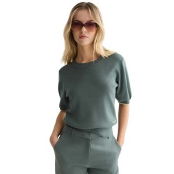 Блуза Scotch & soda U9B01801T short sleeve sweater - Green (Balsam Green) блуза,мъжки,пуловери,дамски,пуловери,scotch,&,soda,u9b01801t,short,sleeve,sweater,green,(balsam,green)