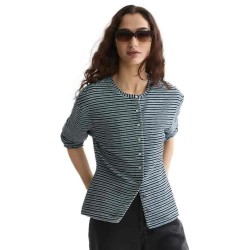 Блуза Scotch & soda U9E01531T sweatshirt - Blue / Grey (Arona Stripe) блуза,дамски,блузи,scotch,&,soda,u9e01531t,sweatshirt,blue,grey,(arona,stripe)