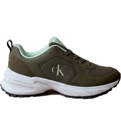 Маратонки Calvin klein Hike Runner Mesh trainers - Green (Olive Night / White Green) маратонки,мъжки,маратонки,дамски,маратонки,calvin,klein,hike,runner,mesh,trainers,green,(olive,night,white,green)