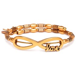 Alex and ani Infinite Love bracelet - Golden (Gold) бижутерия,alex,and,ani,infinite,love,bracelet,golden,(gold)