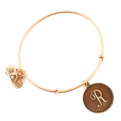 Alex and ani Letter R bracelet - Golden (Gold) бижутерия,alex,and,ani,letter,r,bracelet,golden,(gold)