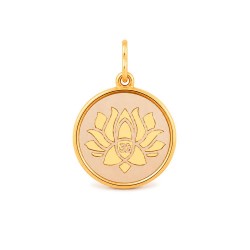 Alex and ani Lotus Flower charm - Golden (Gold) бижутерия,alex,and,ani,lotus,flower,charm,golden,(gold)