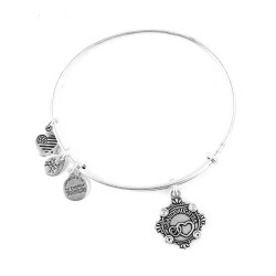 Alex and ani Love Granddaughter bracelet - Silver (Silver) бижутерия,alex,and,ani,love,granddaughter,bracelet,silver,(silver)