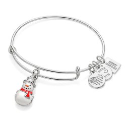 Alex and ani Snowman Plate Finish bracelet - Silver (Silver) бижутерия,alex,and,ani,snowman,plate,finish,bracelet,silver,(silver)