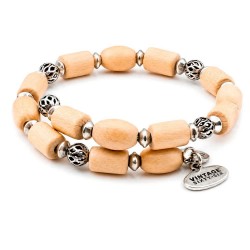 Alex and ani VW499RS bracelet - Beige (Silver / Brown) бижутерия,alex,and,ani,vw499rs,bracelet,beige,(silver,brown)