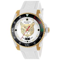 часовник,часовници,gucci,ya136322,40mm,20atm,quartz,analogical,watch,golden,(white,white,sapphire)