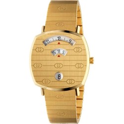 Часовник Gucci YA157403 35mm 3ATM Quartz Analogical woman watch - Golden (Golden / Golden / Sapphire) часовник,часовници,gucci,ya157403,35mm,3atm,quartz,analogical,woman,watch,golden,(golden,golden,sapphire)