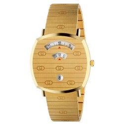 Часовник Gucci YA157409 35mm 3ATM Quartz Analogical watch - Golden (Golden / Golden / Sapphire) часовник,часовници,gucci,ya157409,35mm,3atm,quartz,analogical,watch,golden,(golden,golden,sapphire)