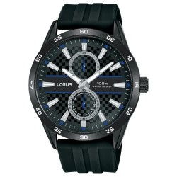 Часовник Lorus watches R3A43AX9 43mm 10ATM Quartz Analogical watch - Silver (Black / White / Mineral) часовник,часовници,lorus,watches,r3a43ax9,43mm,10atm,quartz,analogical,watch,silver,(black,white,mineral)