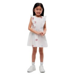Рокля Tommy hilfiger KG0KG09533 sleeveless short dress - White (White) рокля,дамски,поли,и,рокли,tommy,hilfiger,kg0kg09533,sleeveless,short,dress,white,(white)