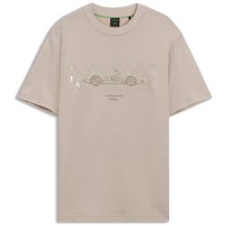 тениска,мъжки,тениски,дамски,тениски,boss,icons70,car,10281928,green,short,sleeve,t,shirt,beige,(open,beige)