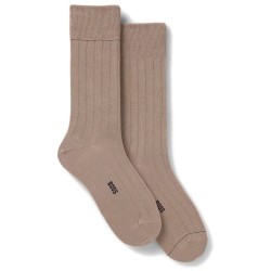 Чорапи BOSS Light Rib CC 10280326 socks 2 pairs - Brown (Open Brown) чорапи,мъжки,чорапи,дамски,чорапи,boss,light,rib,cc,10280326,socks,2,pairs,brown,(open,brown)