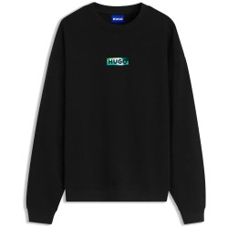 блуза,мъжки,пуловери,hugo,50570325,blue,sweatshirt,black,(black)